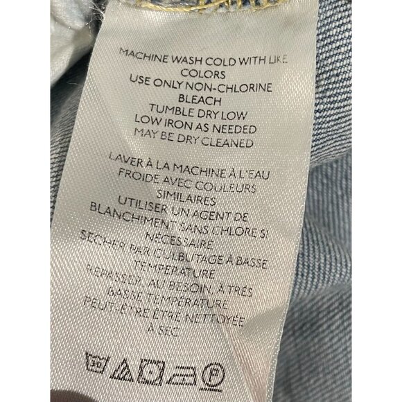 WeThe Free High-Rise Light Wash Denim Straight-Leg Jeans Size 28 - Picture 13 of 13